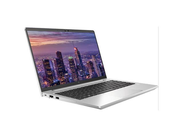 HP EliteBook 640 G10 14' i5, 8GB RAM, 256GB SSD, Windows 11 Pro Notebook Bundle with 2 x EliteDisplay E27 27' Monitors, Dual Stand, USB-C Dock,...
