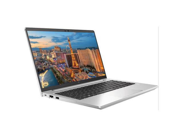 HP EliteBook 640 G10 14' i5, 16GB RAM, 256GB SSD, Windows 11 Pro Notebook Bundle with 2 x EliteDisplay E27 27' Monitors, Dual Stand, USB-C Dock,...