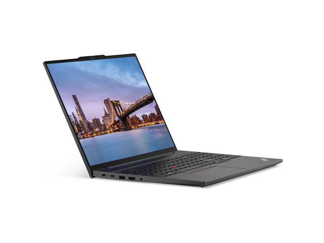 Lenovo E16 16' Ryzen 5, 8GB RAM, 256GB SSD, Notebook Bundle with 2 x ThinkVision T24i 24' Monitors, Dual Stand, USB-C Dock, MK540 Wireless Keyboard...