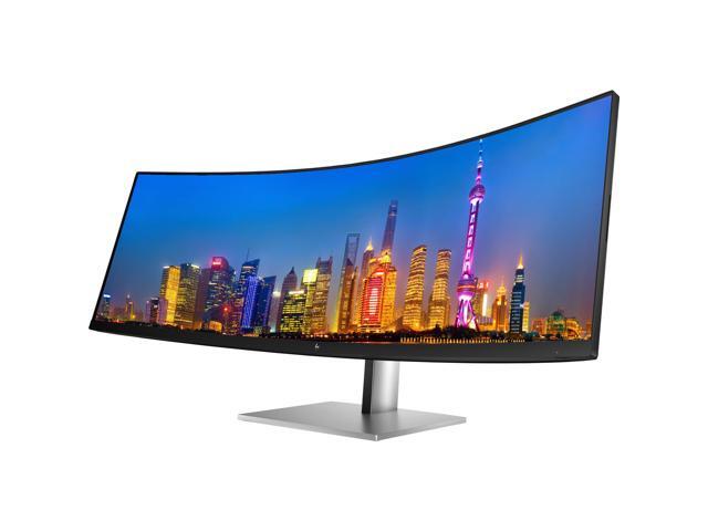 HP EliteDisplay E45c G5 45 inch 5120 x 1440 DQHD Curved Monitor, with Full Dock, Ethernet, HDMI, DisplayPort, USB-C, Speaker, MK670 Wireless...