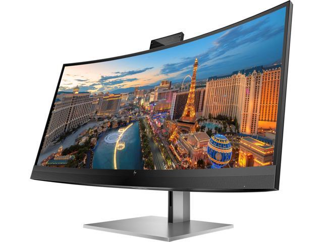 HP Z Display Z34c G3 34 inch Curved 2K WQHD 3440 x 1440 LED-Backlit LCD IPS Monitor, with HDMI, USB Hub, DisplayPort, USB-C, Ethernet, Camera, and...