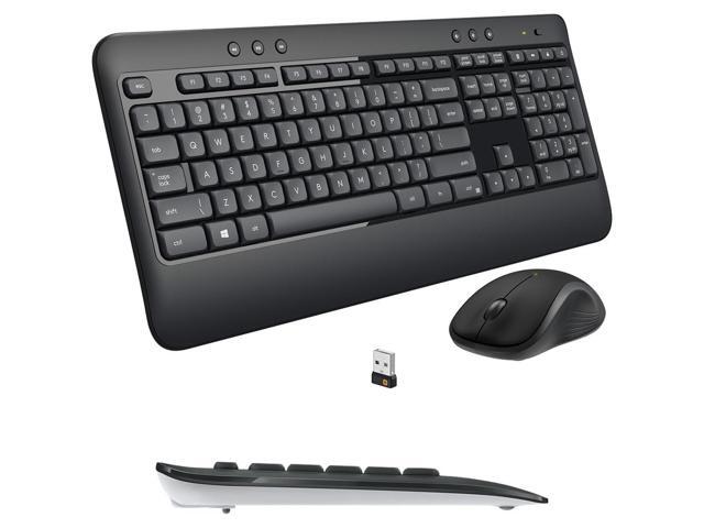 HP P24v G5 24 inch 1920 x 1080 Full HD Edge LED LCD Monitor, 2-Pack Bundle with HDMI, VG, Stand, MK540 Wireless Keyboard,Mouse, Gel MousePad, USB-C...