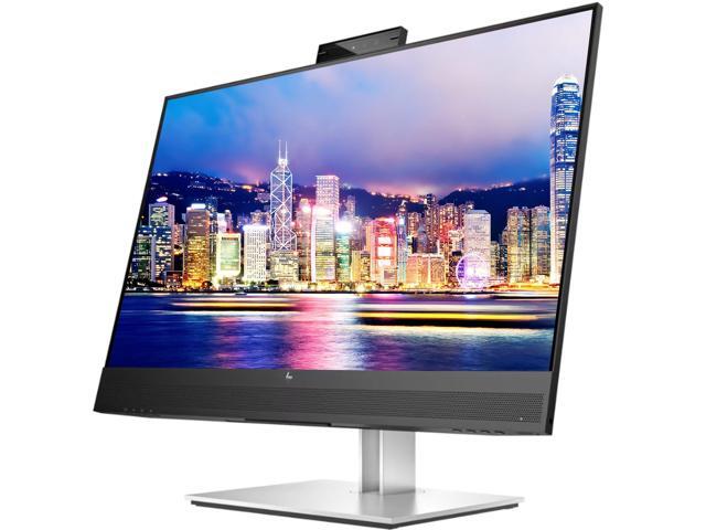 HP EliteDisplay E27m G4 27 inch 2K Quad HD IPS Conferencing Monitor, 2-Pack Bundle with HP E27q G5, Camera, Built-in Speaker, Stand, MK540 Wireless...