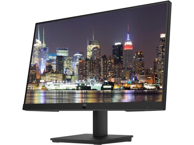 HP P27h G5 27 inch 1920 x 1080 FHD Edge LED LCD Monitor, 2-Pack Bundle with HDMI, VGA, and Display Port, Built-in Speakers, Desk Mount Dual Monitor...