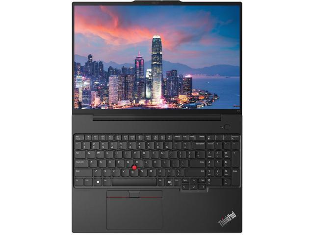 Lenovo ThinkPad E16 Gen 2 16 inch WUXGA Notebook 1920x1200 bundle with Ryzen 5, 8GB RAM, 256GB SSD, Radeon Graphics, HDMI, USB, USB-C, Ethernet,...