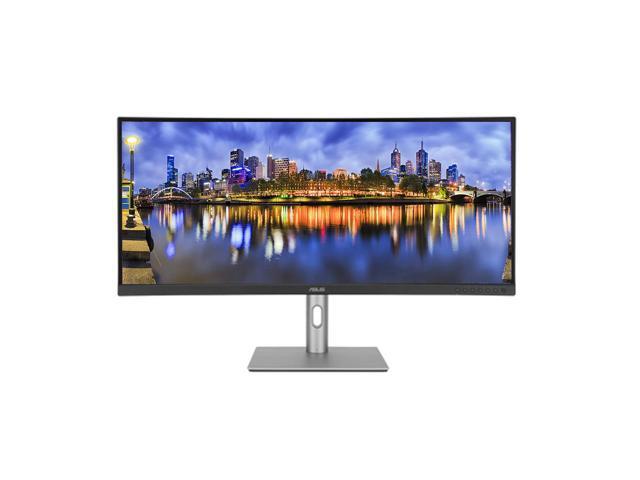 Asus ProArt PA34VCNV 34-inch Curved 1440P UW-QHD Professional Monitor, 2-Pack bundle with USB-C with 96W PD, Daisy Chain DisplayPort, HDMI, USB...