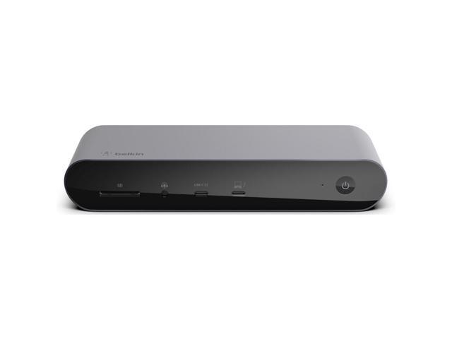 Belkin Connect Pro Thunderbolt 4 90W Dock, Dual 4K Support, HDMI, USB-C, SD Port and USB Hub Bundled With Desk Mount Monitor Stand, MK270 Wireless...