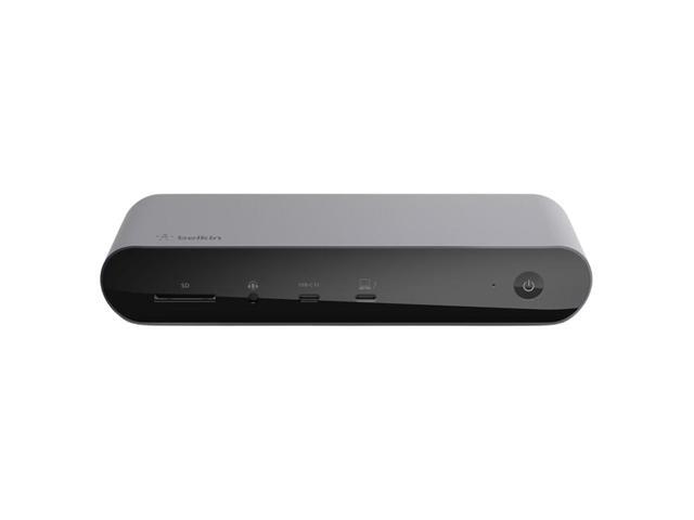 Belkin Connect Pro Thunderbolt 4 90W Dock, Dual 4K Support, HDMI, USB-C, SD Port and USB Hub Bundled With Bluetooth Boost U Speaker with Built-in...