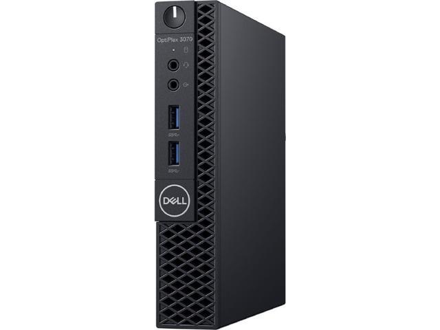 Dell Optiplex 3070 Micro Desktop Computer, Intel Core i5-8500T 2.1GHz CPU, 8GB DDR4, 256GB SSD, Intel UHD Graphics 630, Windows 10 Pro, KPGGF