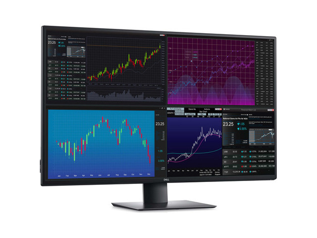 Dell UltraSharp U4320Q 43 Inch 4K UHD (3840 x 2160) LED Backlit USB-C Monitor with DisplayPort and HDMI