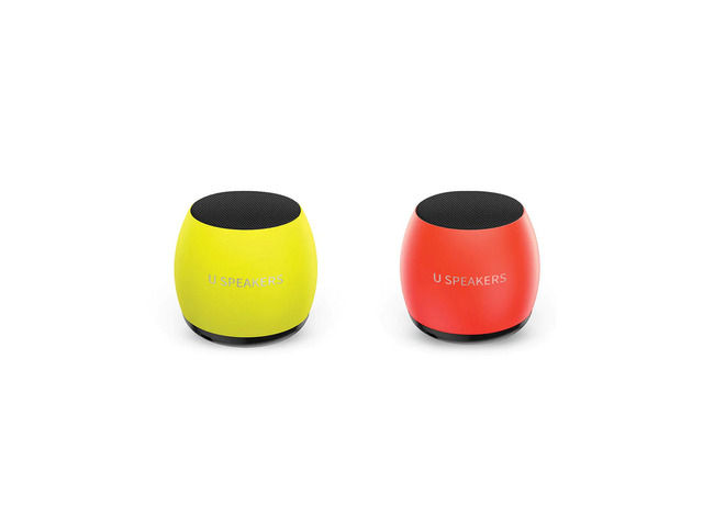 U Speakers Micro Glow in the Dark Portable Wireless Bluetooth Speaker with Mic & Selfie Remote Control Active Lifestyle Travel Home Office Bundle...