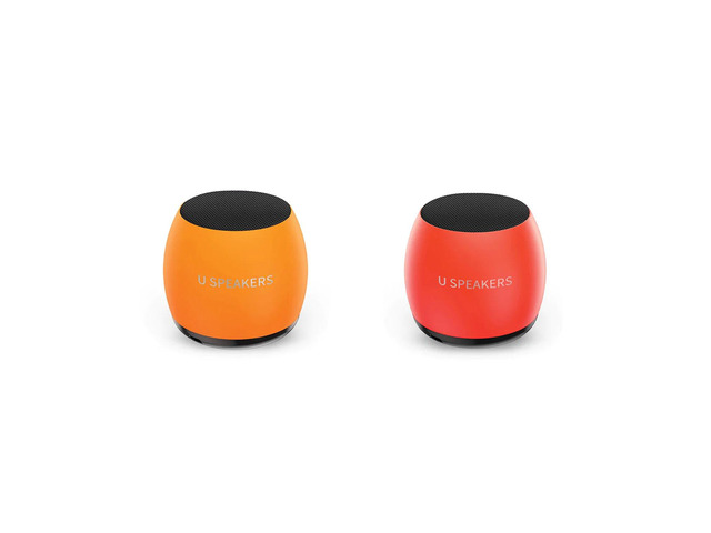 U Speakers Micro Glow in the Dark Portable Wireless Bluetooth Speaker with Mic & Selfie Remote Control Active Lifestyle Travel Home Office Bundle...