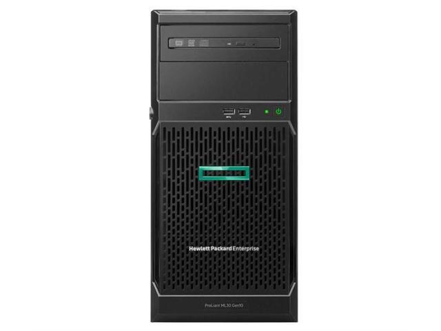 HP ProLiant ML30 Gen10 Tower Server Bundle 16GB USB Flash Drive, Intel Xeon E-2124 3.3GHz CPU, 16GB DDR4, 4TB SATA, RAID
