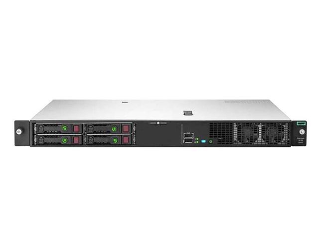HP ProLiant DL20 Gen10 Rack Server Bundle with Rail Kit, Intel Xeon E-2136, 64GB DDR4, 16TB SATA, Windows Server 2019 Standard