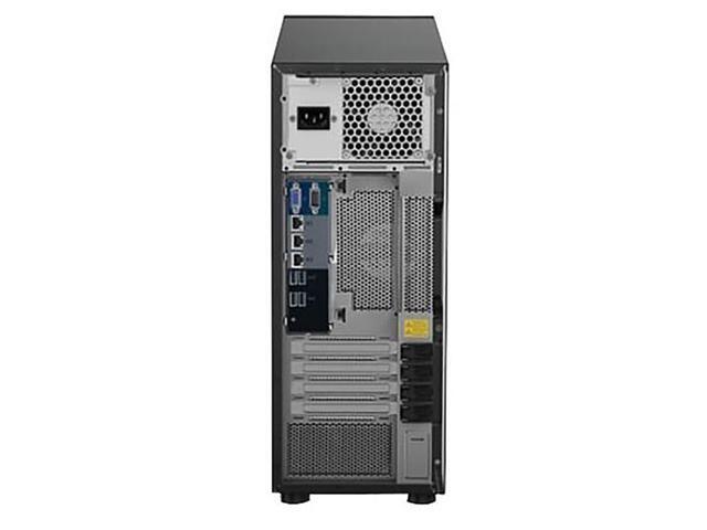 Lenovo ThinkSystem ST250 Tower Server, Intel Xeon 3.3GHz CPU, 64GB DDR4 2666MHz RAM, 16TB HDD Storage, JBOD RAID