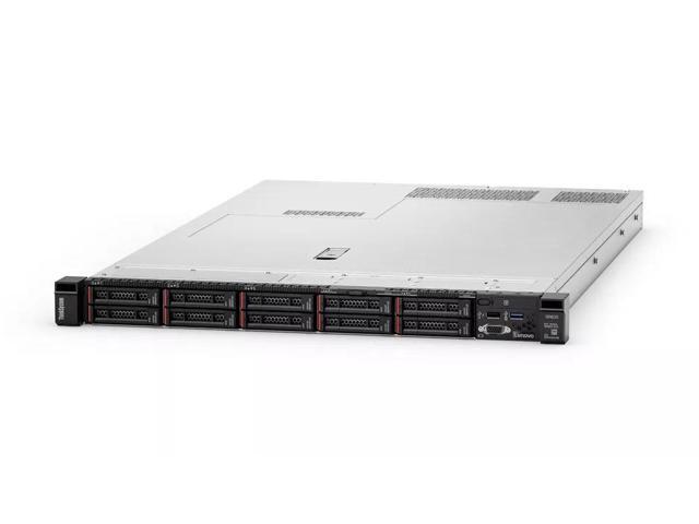 Lenovo ThinkSystem SR630 Rack Server Bundle with Rail Kit, 2 x Intel Xeon Silver 4110, 128GB DDR4, 8TB SSD, RAID