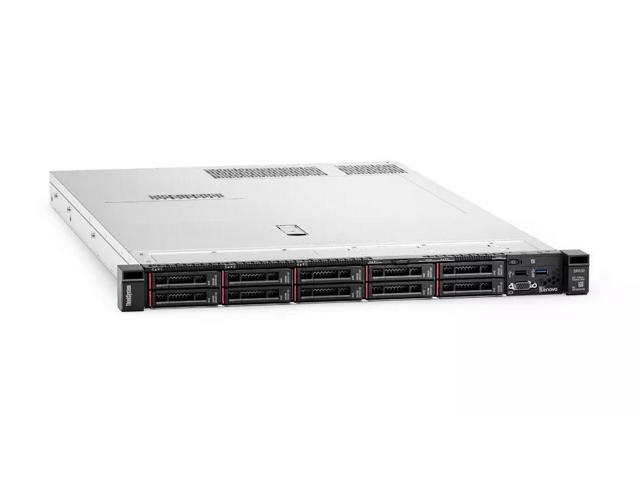 Lenovo ThinkSystem SR630 Rack Server Bundle with Rail Kit, 2 x Intel Xeon Silver 4110, 128GB DDR4, 8TB SSD, RAID