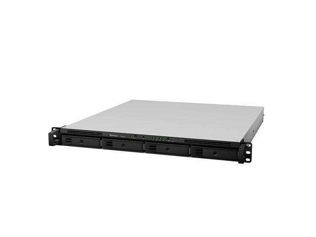 Synology RackStation RS820+ Compact Rack Mount NAS Server Bundle with Rail Kit, Intel Atom C3538 Quad-Core, 18GB DDR4 Synology RAM, 32TB SATA HDD,...
