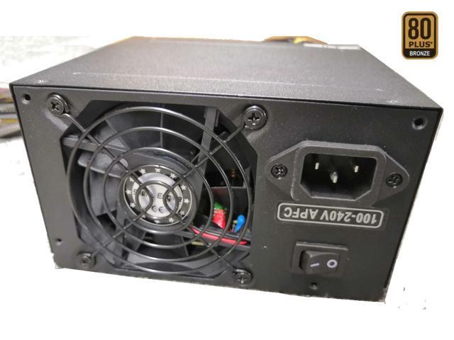 TOPOWER TOP-400W 400W ATX12V / EPS12V 80 PLUS BRONZE Certified Active PFC Power Supply With 80mm Fan