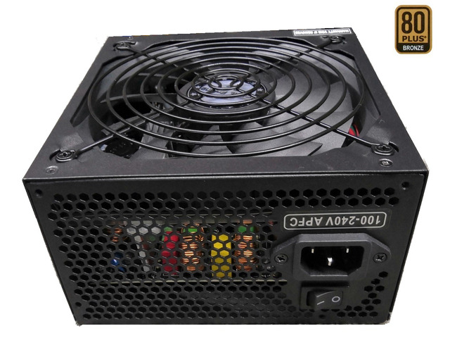 TOPOWER TOP-800WB 800W Power Supply EPS12V/ATX12V v2.3 SLI Ready, CrossFire Ready, 80 PLUS BRONZE Certified, Full Modular Active PFC Power Supply
