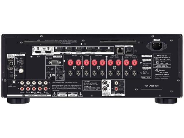 Pioneer Elite - VSX-LX305 9.2 Channel Network AV Receiver - Black - image 3