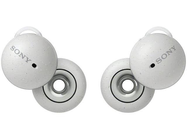 Sony WFL900-WHITE LinkBuds True-Wireless Open-Ear Earbuds - White (2022)