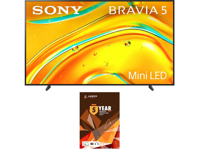 Sony K98XR50 98 Inch Bravia Mini LED 4K HDR Google TV with AI Super Resolution and 5 Year Amber Protection Plan (2025)