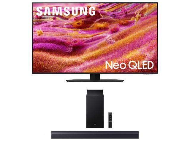 Samsung QN50QN90FAFXZA 50 Inch Neo QLED 4K QN90F Vision AI Smart TV with a Samsung HW-B550F B-Series Soundbar 2.1 Ch and Subwoofer (2025)