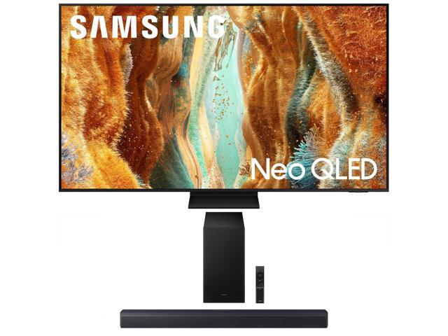 Samsung QN85QN70FAFXZA 85 Inch Neo QLED 4K Smart TV with a Samsung HW-B550F B-Series Soundbar 2.1 Ch and Subwoofer (2025)