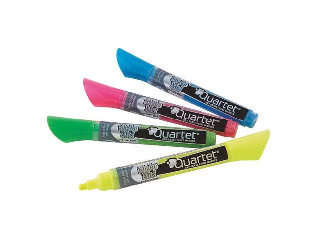 Quartet Neon Dry Erase Marker Set Assorted 4/Set 79551
