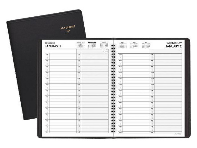 AT-A-GLANCE 2-Person Daily Appointment Book - Appointment Books