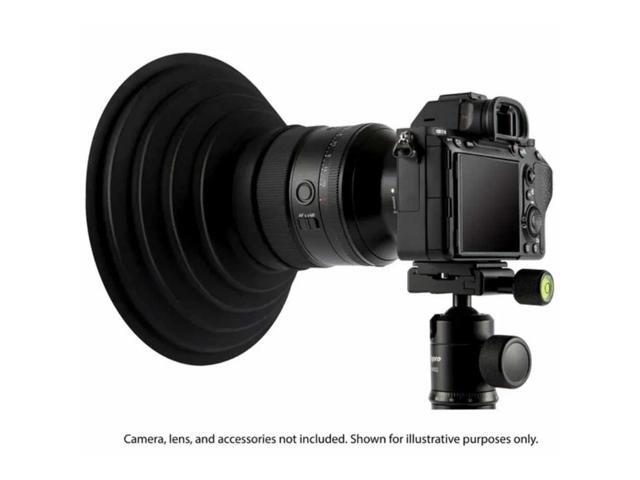 Haida Silicone Lens Hood for 70 to 90mm Diameter Lens, Black, 2-Pack
