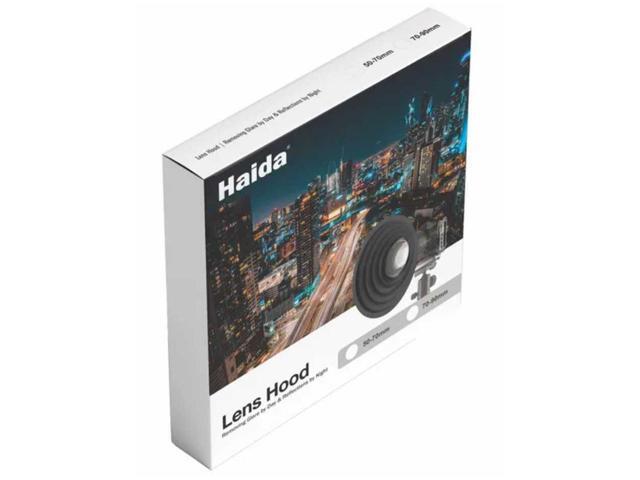 Haida Silicone Lens Hood, Black, 4-Pack