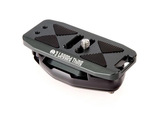 3 Legged Thing BASE85 PD Arca-Swiss & Capture v3 Compatible 85mm Wide Quick Release Plate (Metallic Gray)