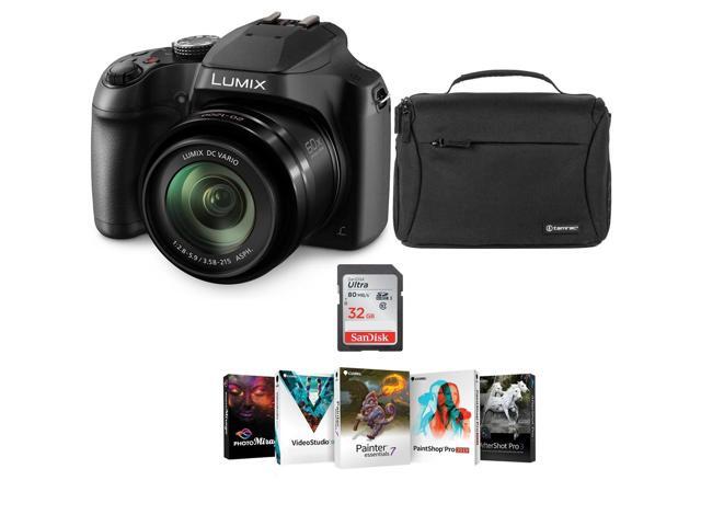 Panasonic Lumix DC-FZ80 Digital Camera - Free Accessory Bundle #DC-FZ80K MA