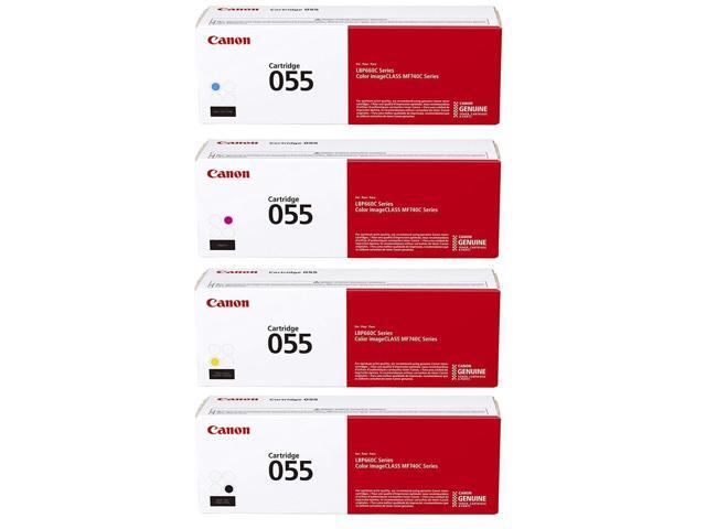 Canon CRG 055 Standard Toner Cartridge f/MF743, MF741 Black/Cyan/Magenta/Yellow