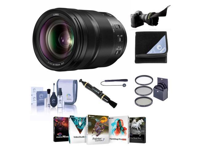 Panasonic 24-105mm f/4 LUMIX S O. I.S. L-Mount Lens - With Free Pc Accessoru Kit