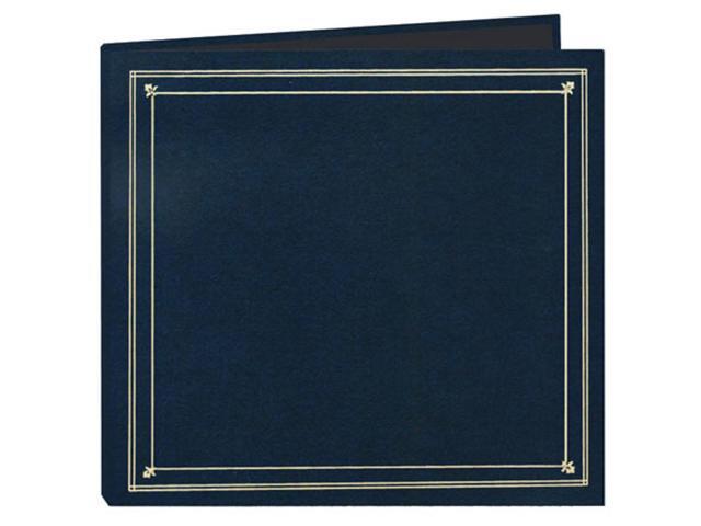 Pioneer Photo Albums 204-Pocket Post Bound Leatherette Cover Photo Album for 4 by 6-Inch Prints, Navy Blue