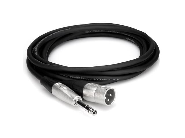 HOSA HSX-010 Balanced Cable Interconnect - REAN 1/4' TRS to XLR3M - 10 ft