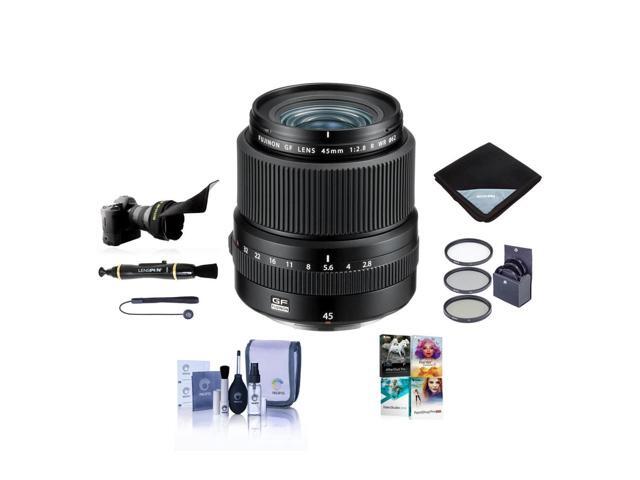 Fujifilm FUJINON GF 45mm F/2.8 R WR Lens for GFX Medium Format System W/ACC KIT
