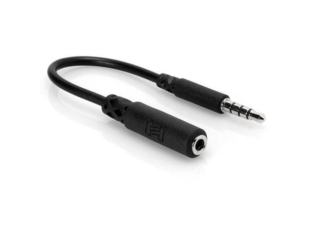 Hosa MHE-158 Headphone Adapter, 3.5MM TRRS - Same