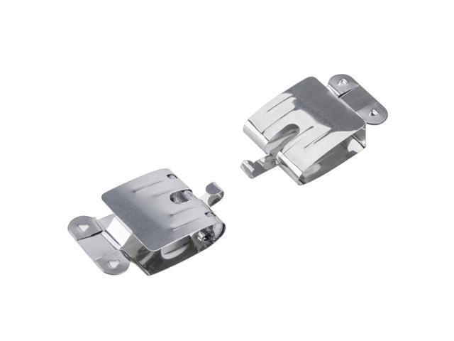 Adorama Stainless Steel Film Clips, Pack Of Four, with Weights #SSFC-4