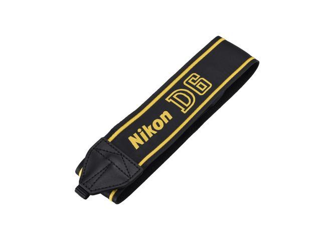 Photos - Camera Bag Nikon AN-DC22 Neck Strap for  D6 Camera, Yellow and Black #27210 2721 