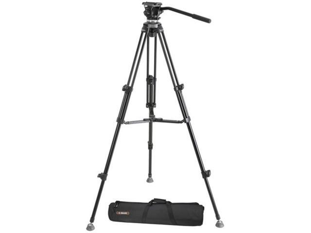 Ikan E-Image EK610 Professional 3-Section Aluminum Video Tripod with 65mm Bowl Fluid Head