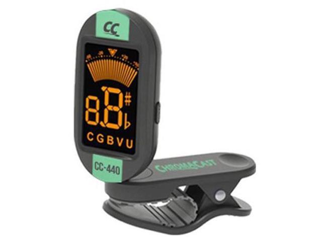 ChromaCast 440 Series Clip-On Chromatic Tuner, Surf Green #CC-440-SGR