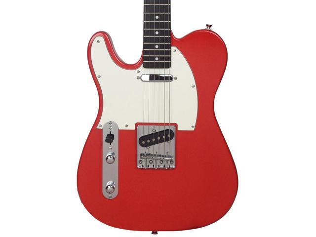 Sawtooth Classic ET 60 Left-Handed Electric Guitar, Ovangkol Fretboard, Habanero