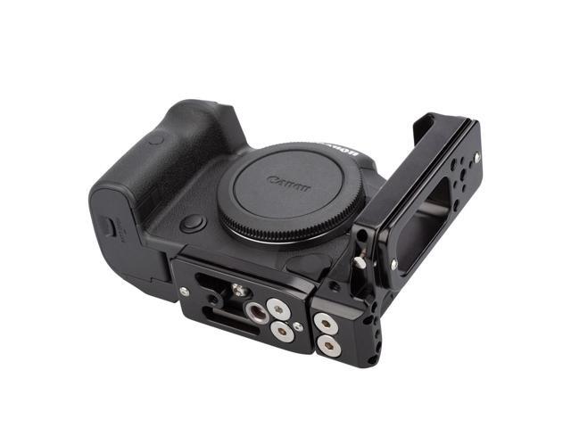 ProMediaGear PLCR56 L-Bracket Plate with QD Strap Port for Canon EOS R5 and R6