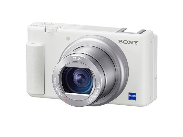 Sony - ZV-1 20.1-Megapixel Digital Camera for Content Creators and Vloggers - White - image 3