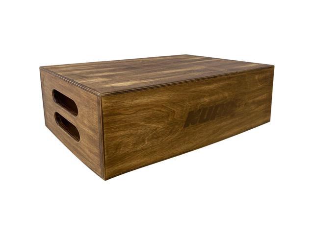 Kupo Full-Size Apple Box, Brown Stained