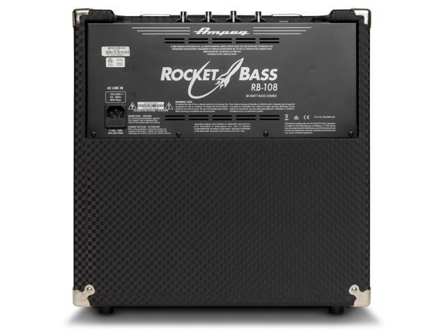 Ampeg RB-108 1x8' Rocket Bass Guitar Combo Amplifier, 30W